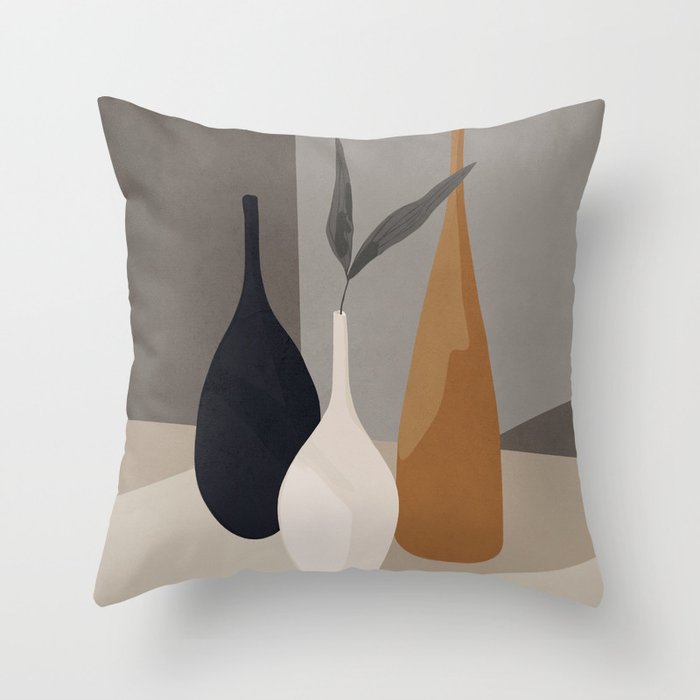 Vase Decoration X Throw Pillow Gallery Image 6