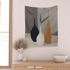 Vase Decoration X Wall Tapestry Gallery Image 2