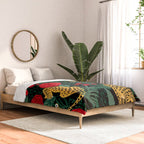 Leopards & Roses Pattern Comforter Gallery Image 2