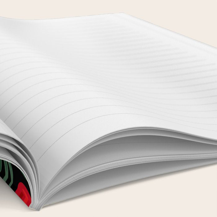 Leopards & Roses Pattern Notebook Gallery Image 2