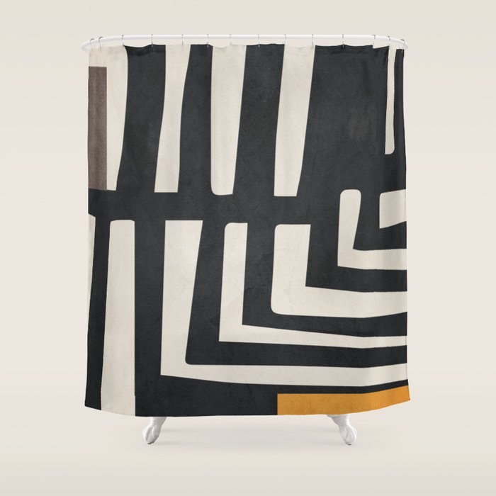 Abstract Art 16 Shower Curtain Gallery Image 1