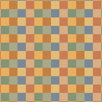Checkered Multicolor Pattern IV Earthy Rainbow Coffee Mug Gallery Image 2