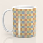 Checkered Multicolor Pattern IV Earthy Rainbow Coffee Mug Gallery Image 3