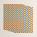 Checkered Multicolor Pattern IV Earthy Rainbow Wrapping Paper Gallery Image 3
