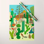 Arizona Desert Museum Wrapping Paper Gallery Image 1