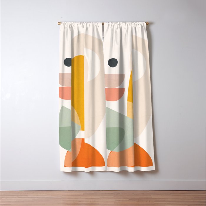 Playful Geometry 04 Window Curtain Gallery Image 3