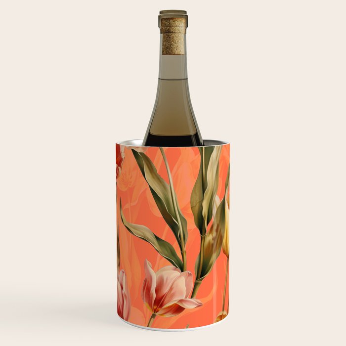 Magic Tulips Pattern VIII Wine Chiller Gallery Image 3