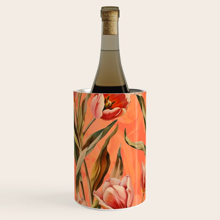 Magic Tulips Pattern VIII Wine Chiller Gallery Image 1