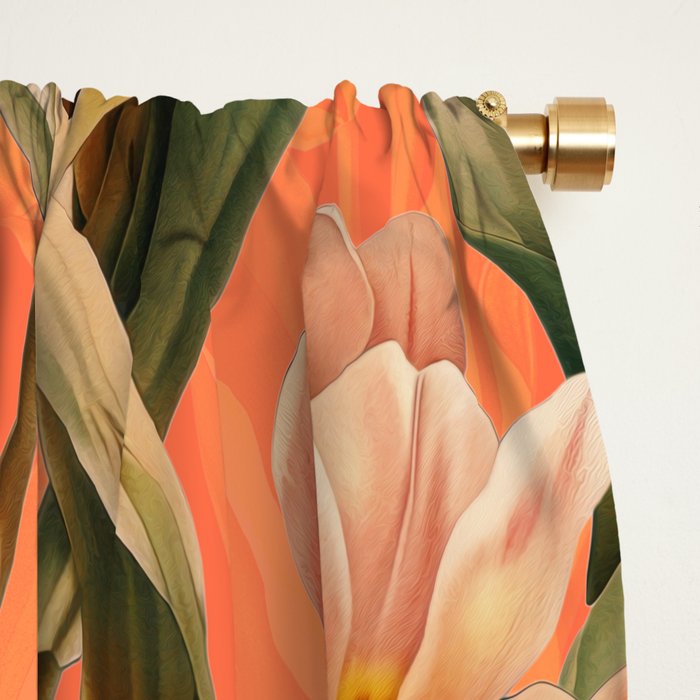 Magic Tulips Pattern VIII Window Curtain Gallery Image 2