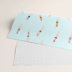 Swimmers in the pool Wrapping Paper Gallery Image 2