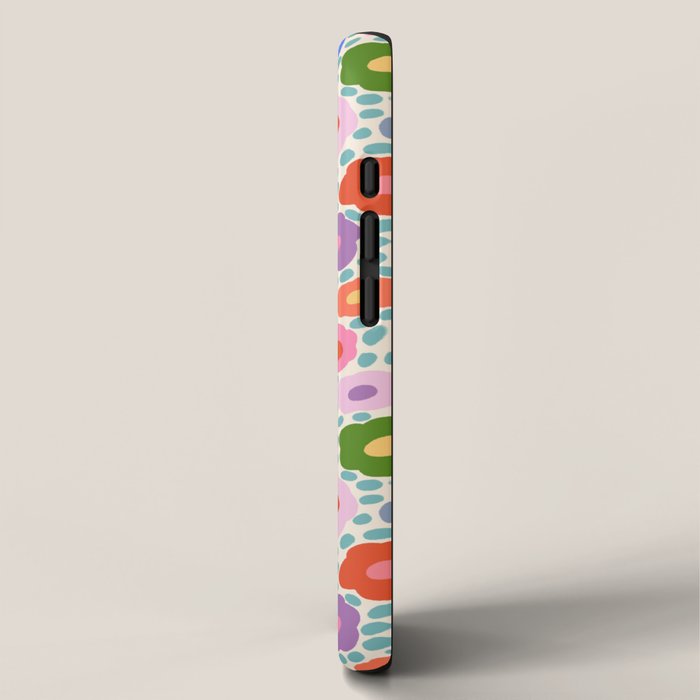 Happy Colorful Flower iPhone Case Gallery Image 2