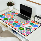 Happy Colorful Flower Desk Mat Gallery Image 2