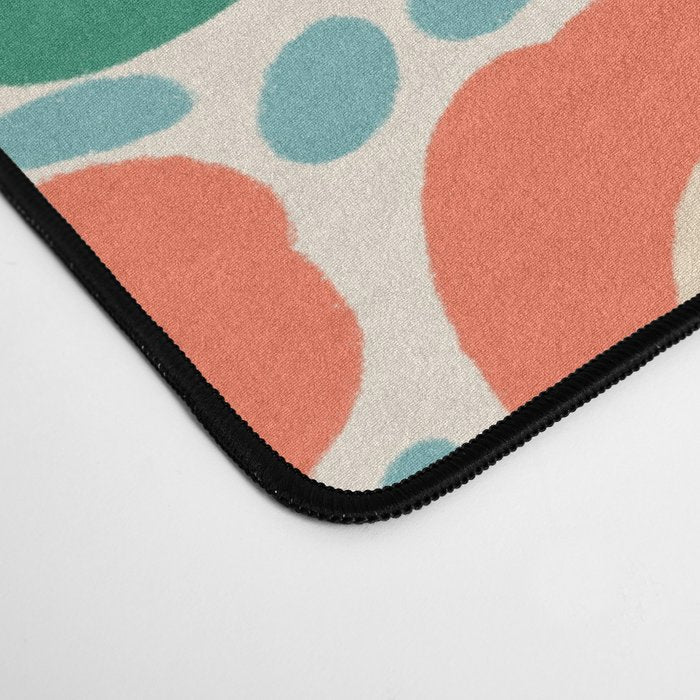 Happy Colorful Flower Desk Mat Gallery Image 4