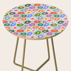 Happy Colorful Flower Side Table Gallery Image 2