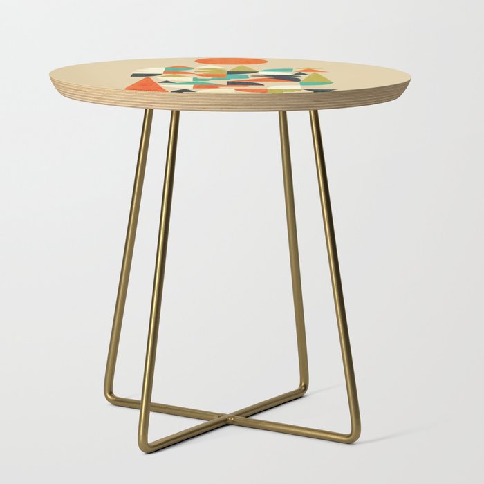 Mountains Hills and Rivers Side Table Gallery Image 1