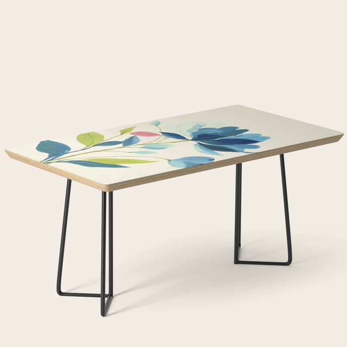 Azure Bloom Coffee Table Gallery Image 1