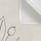 Line Olive Branch Wall Tapestry Gallery Image 3