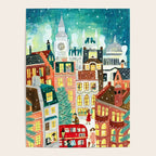 London city lights in the snow Poster Gallery Image 4