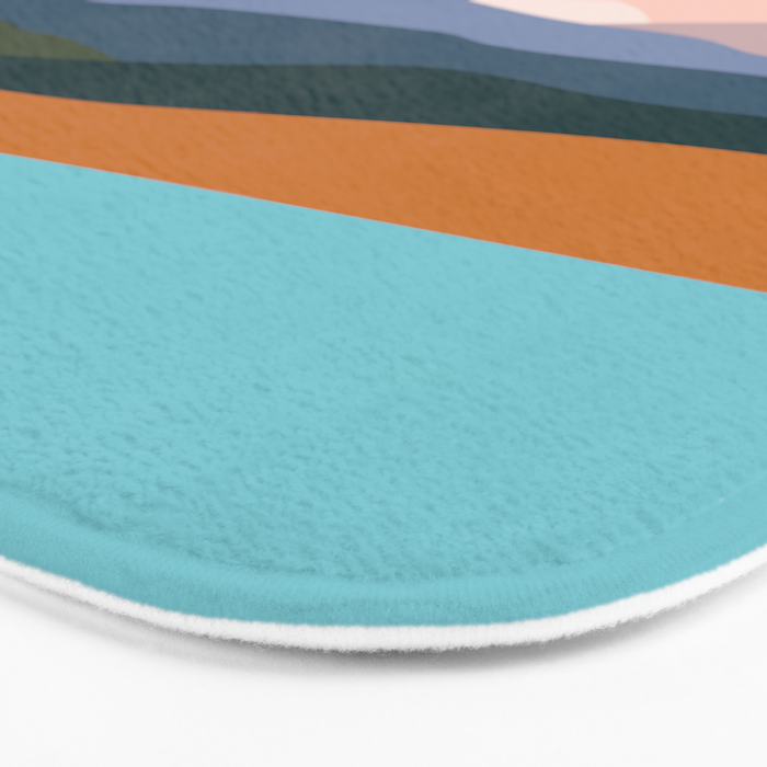 Mountains by the ocean. Bath Mat Gallery Image 3