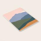 Mountains by the ocean. Notebook Gallery Image 3