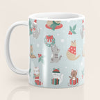 Christmas Festive Cute Holiday Kittens Coffee Mug Gallery Image 3