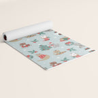 Christmas Festive Cute Holiday Kittens Yoga Mat Gallery Image 2