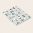Christmas Festive Cute Holiday Kittens Notebook Gallery Image 3
