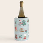 Christmas Festive Cute Holiday Kittens Wine Chiller Gallery Image 1
