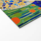 Klimt Tabby Cat in Midnight Garden Welcome Mat Gallery Image 2