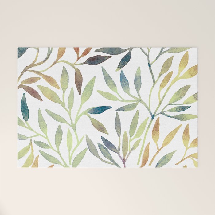 Leaves 5 Welcome Mat Gallery Image 1