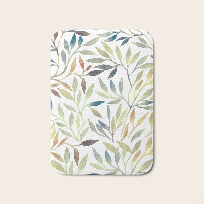 Leaves 5 Bath Mat Gallery Image 1