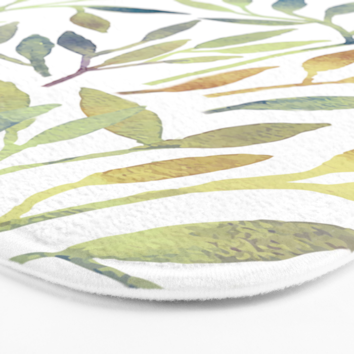 Leaves 5 Bath Mat Gallery Image 3