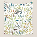 Leaves 5 Wall Tapestry Gallery Image 4