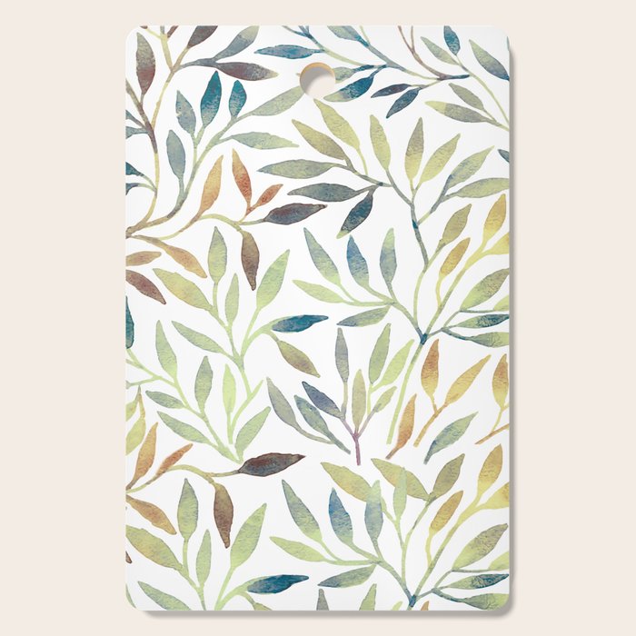 Leaves 5 Cutting Board Gallery Image 1