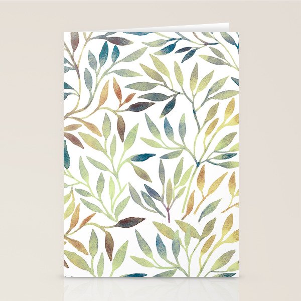 Leaves 5 Stationery Card Gallery Image 1