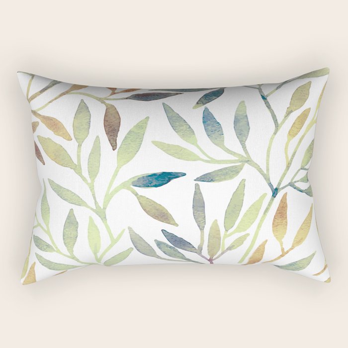 Leaves 5 Rectangular Pillow Gallery Image 2