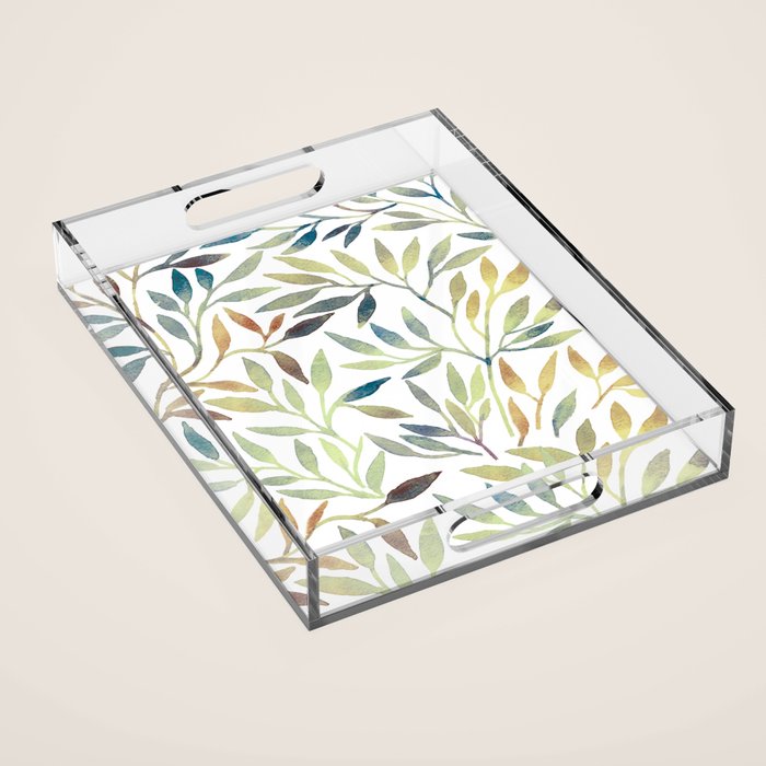 Leaves 5 Acrylic Tray Gallery Image 1
