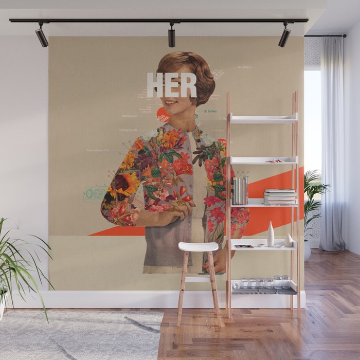 Her Wall Mural Gallery Image 1