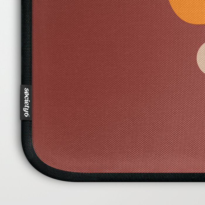 Retro Floral Burst Laptop Sleeve Gallery Image 3