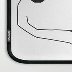 Black and white cat with yarn Laptop Sleeve Gallery Image 3