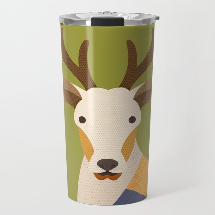 Red Deer Travel Mug Gallery Image 1