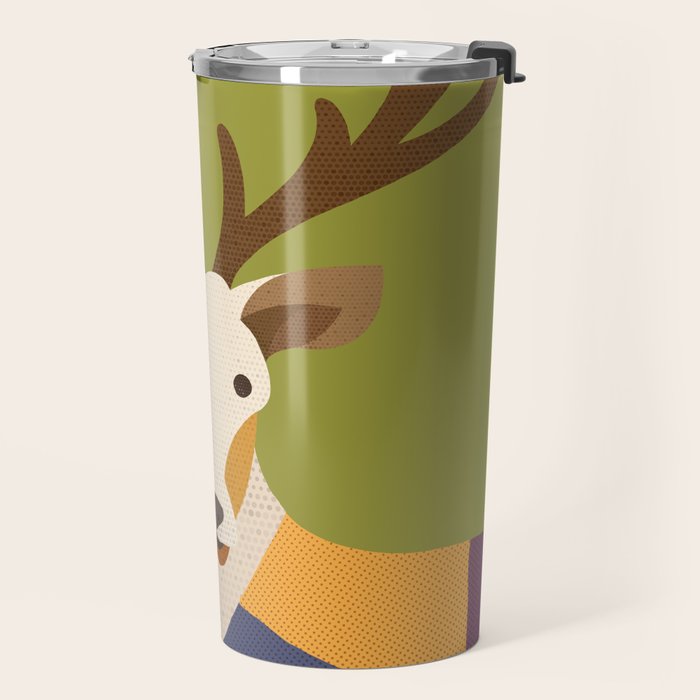 Red Deer Travel Mug Gallery Image 2