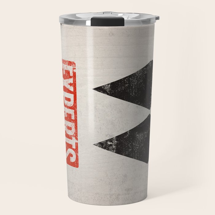Experts Only Ski Double Black Diamond Travel Mug Gallery Image 1