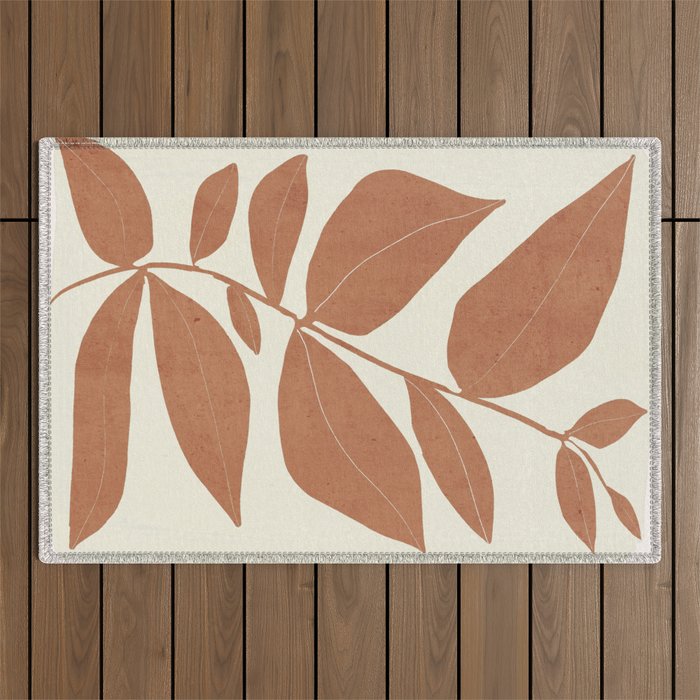 minimal plant 40 Outdoor Rug Gallery Image 1