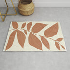 minimal plant 40 Rug Gallery Image 1