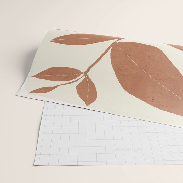 minimal plant 40 Wrapping Paper Gallery Image 2