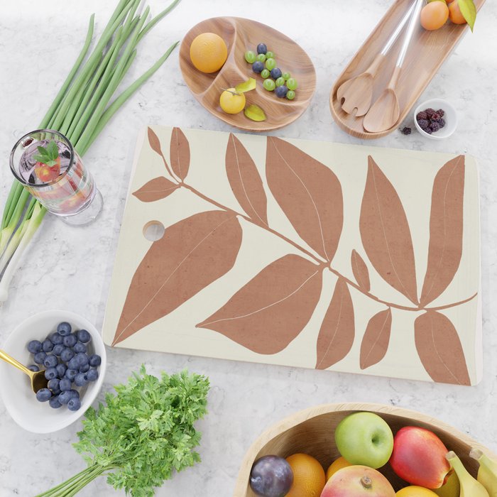 minimal plant 40 Cutting Board Gallery Image 2