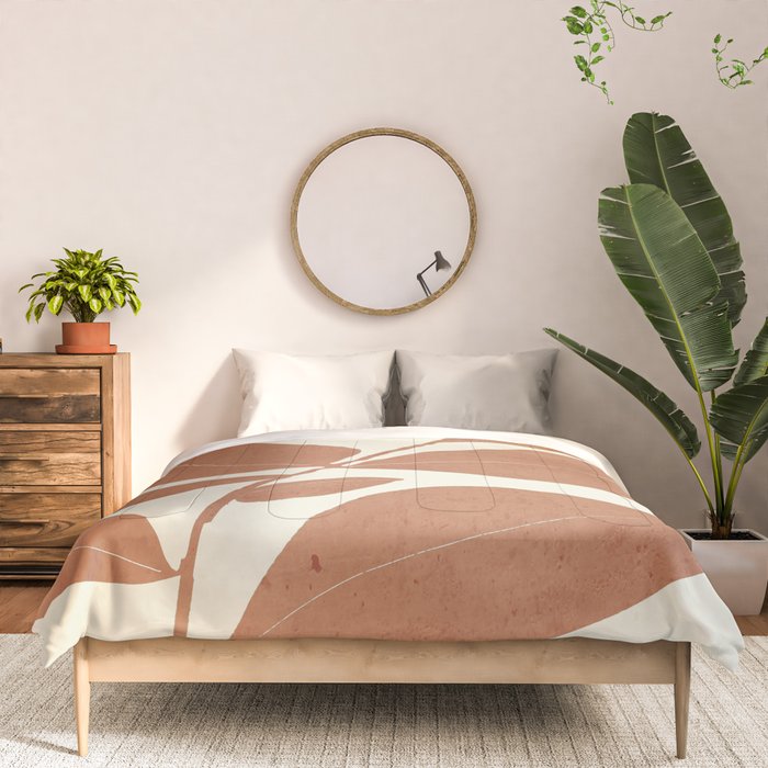 minimal plant 40 Comforter Gallery Image 3