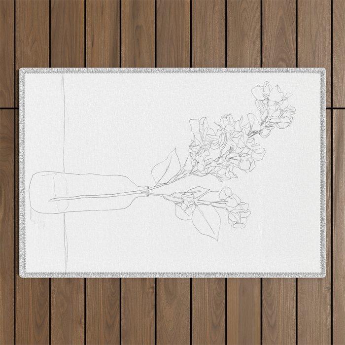Branches Blooming Outdoor Rug Gallery Image 1