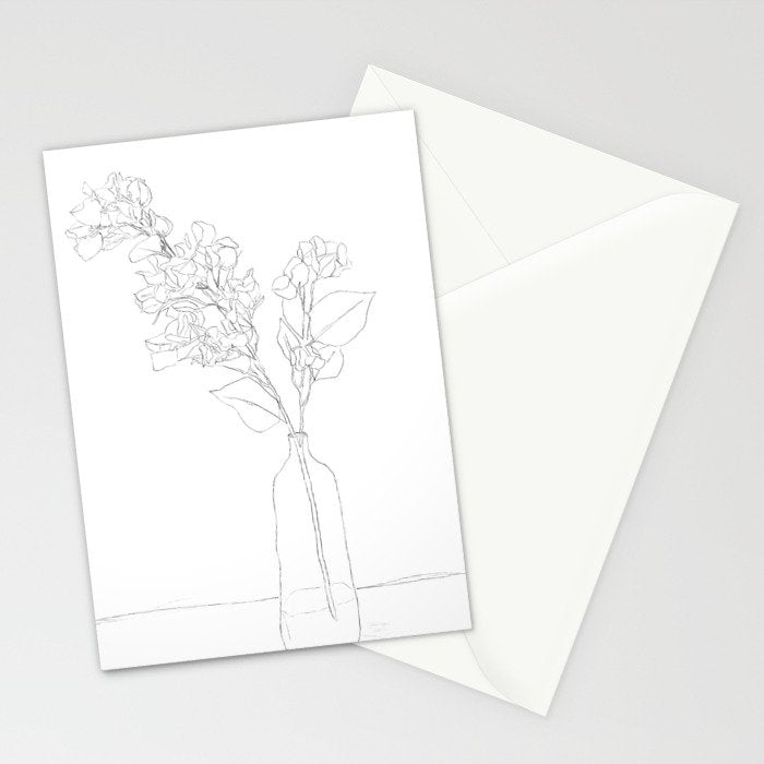 Branches Blooming Stationery Card Gallery Image 2